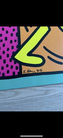 Keith Haring Montreux Jazz Festival Poster Streetart Banksy Warhol Basquiat