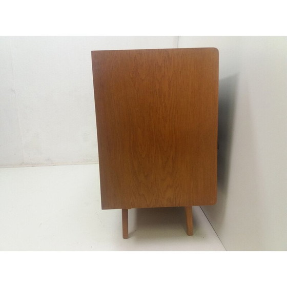 Image 1 of Cassettiera vintage in legno impiallacciato di Jiří Jiroutek, Cecoslovacchia 1960