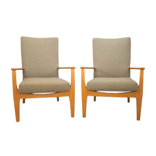 British Model Pk988/1023 Armchairs From Parker Knoll, 1960S, Set Of Two