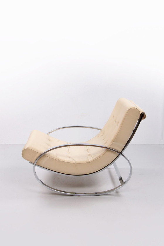 Image 1 of Italian Design Rocking Chair design by Renato Zevi,1970