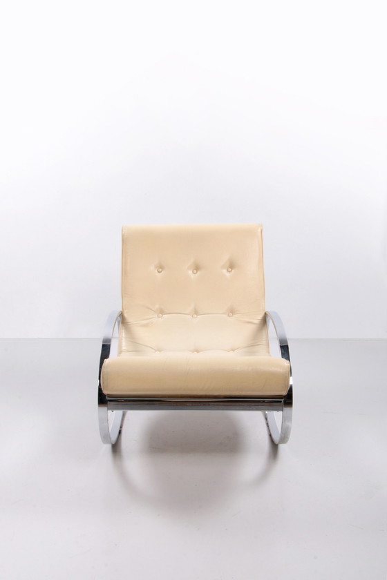 Image 1 of Italian Design Rocking chair design by Renato Zevi, 1970