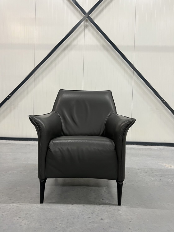 Image 1 of Leolux Mayuro Armchair Noli Argento leather