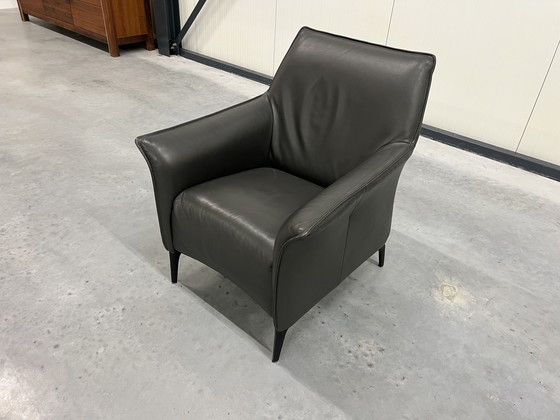 Image 1 of Leolux Mayuro Armchair Noli Argento leather