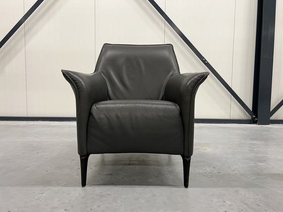 Image 1 of Leolux Mayuro Armchair Noli Argento leather