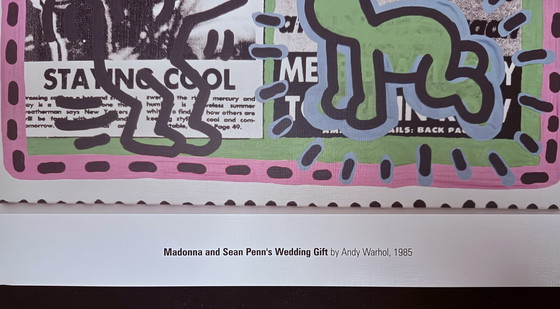 Image 1 of Andy Warhol: "Madonna And Sean Penn'S Wedding Gift, 1985".