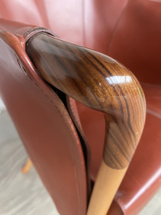 Image 1 of 2X Giorgetti Progetti 64220 Armchair