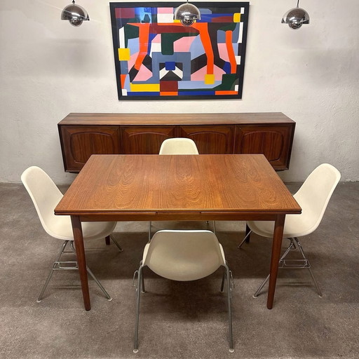 Teak Extensible Dining Table, 1960