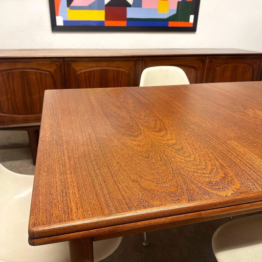 Teak Extensible Dining Table, 1960