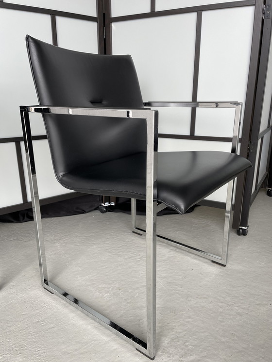 Image 1 of 4x Arco Frame chair