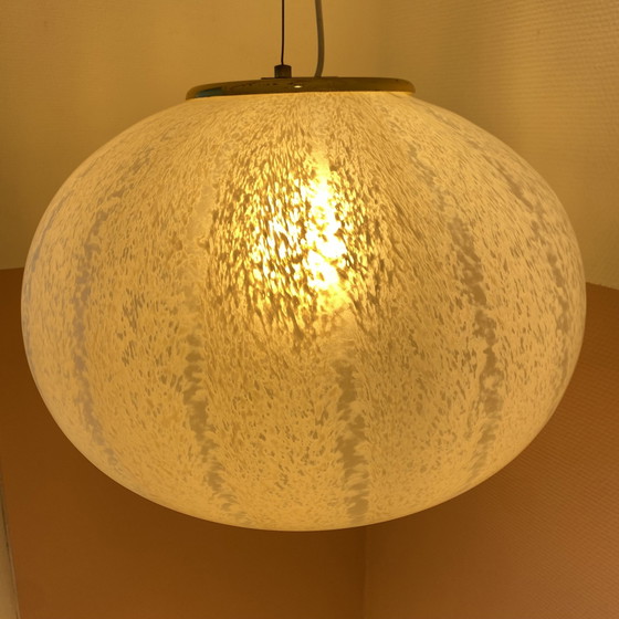 Image 1 of Murano Glass Cloud Spherical Pendant Lamp