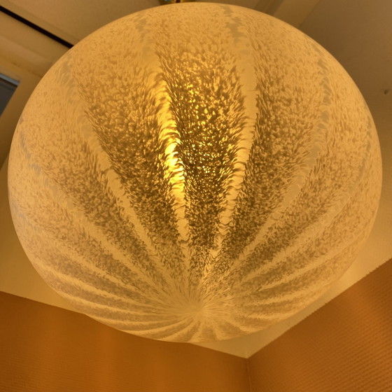 Image 1 of Murano Glass Cloud Spherical Pendant Lamp