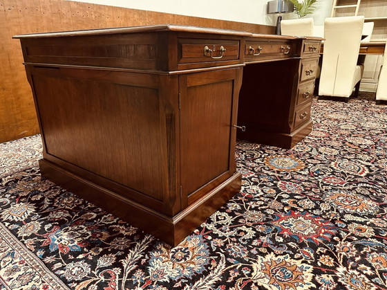 Image 1 of Globe Wernicke English Desk with Desk Chair