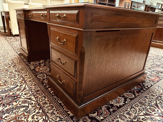 Image 1 of Globe Wernicke English Desk with Desk Chair