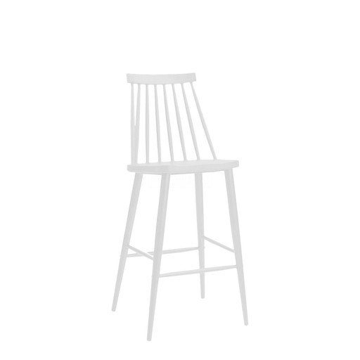 Issie Olize barkruk-Hoog 75 cm- Wit – barkrukken, Metal, Plastic, Scandinavian