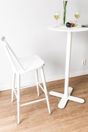 Issie Olize barkruk-Hoog 75 cm- Wit