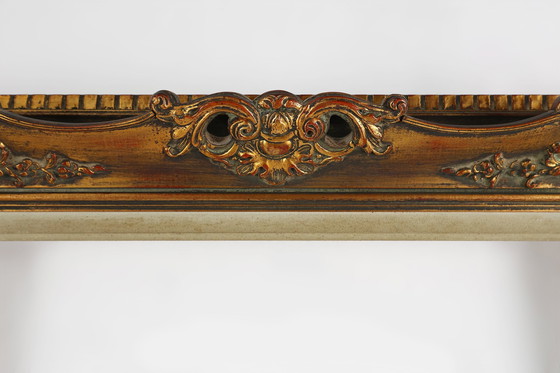 Image 1 of Cornice per dipinto in legno dorato, Belgio, anni &#39;60