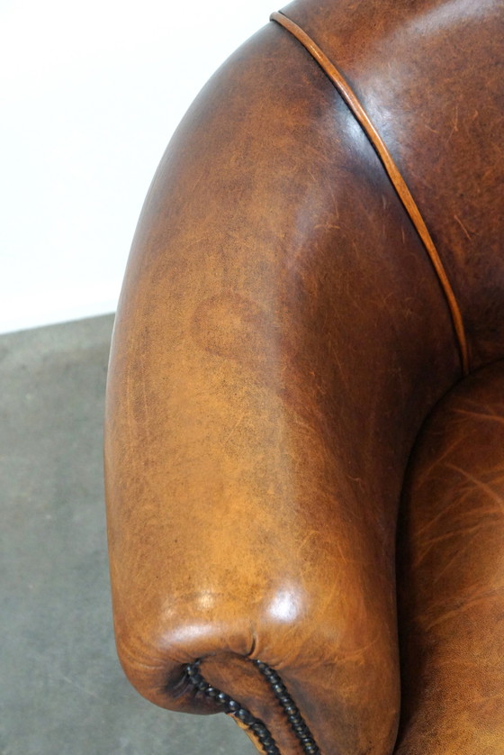 Image 1 of Sheep leather club chair