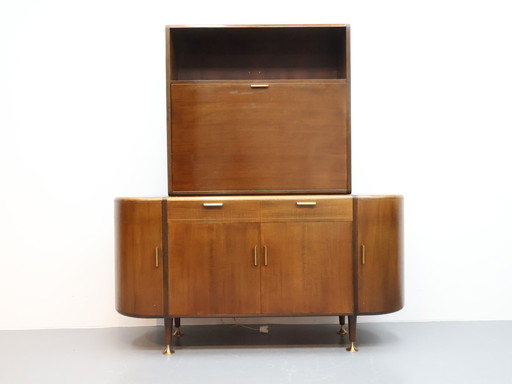 Vintage wall unit A.A. Patijn