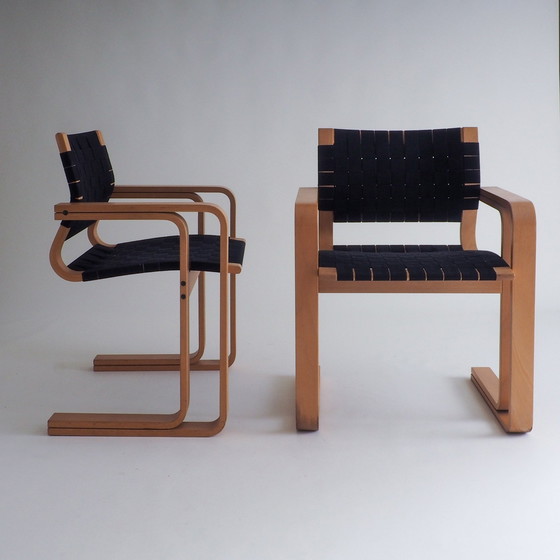 Image 1 of 6 Model 5531 Braided Armchairs By Rud Thygesen & Johnny Sørensen For Magnus Olesen