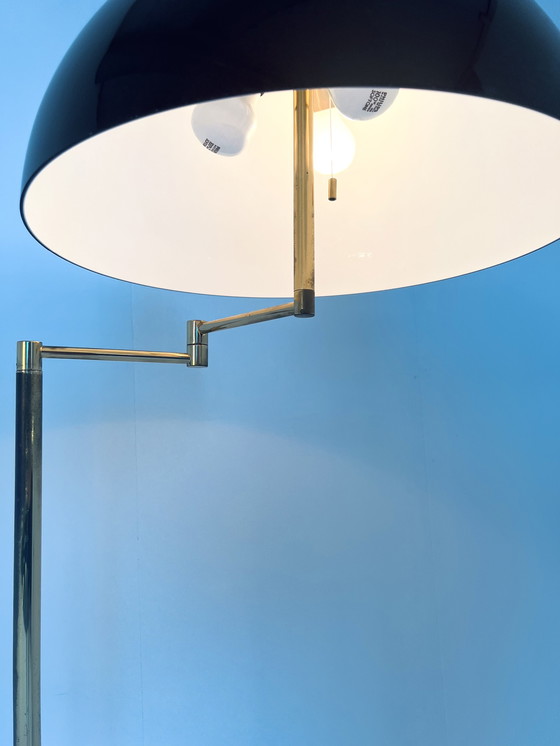 Image 1 of Brass mushroom floor lamp