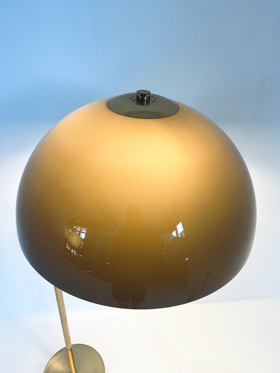 Image 1 of Brass mushroom floor lamp