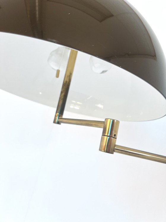 Image 1 of Brass mushroom floor lamp