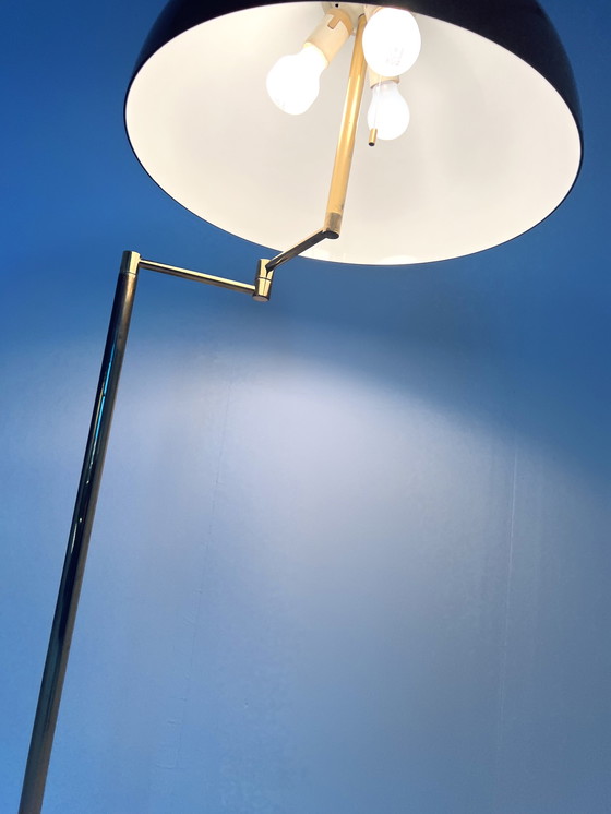 Image 1 of Brass mushroom floor lamp