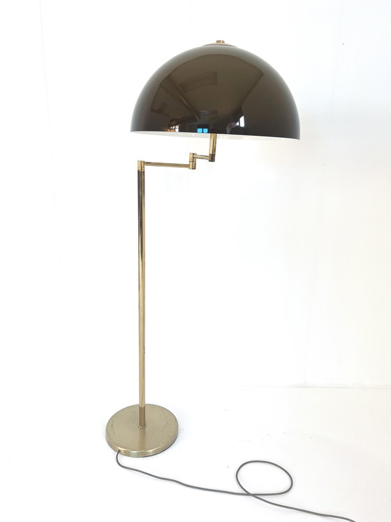 Image 1 of Brass mushroom floor lamp