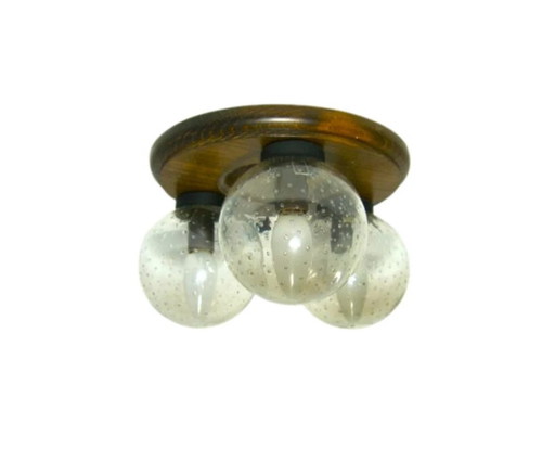 Mid Century Modern, Art Deco, Sconce, Ceiling Light, Doria, Murano Glass, Luxury Vintage, Rare