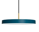 Asteria Medium hanging lamp in the color Petrol