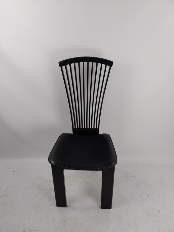 Image 1 of 4 x dining chairs made in italy by Pietro Constantini 1980s