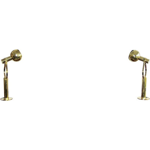 Coppia di lampade vintage apr Staff Leuchten 1970