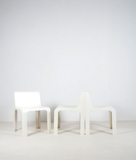 Image 1 of Set of 3 OZOO 600 chairs by Marc Berthier for Roche Bobois, 1970s