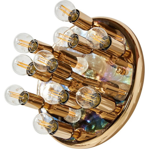 Vintage brass wall lamp for Orion Leuchten, 1970