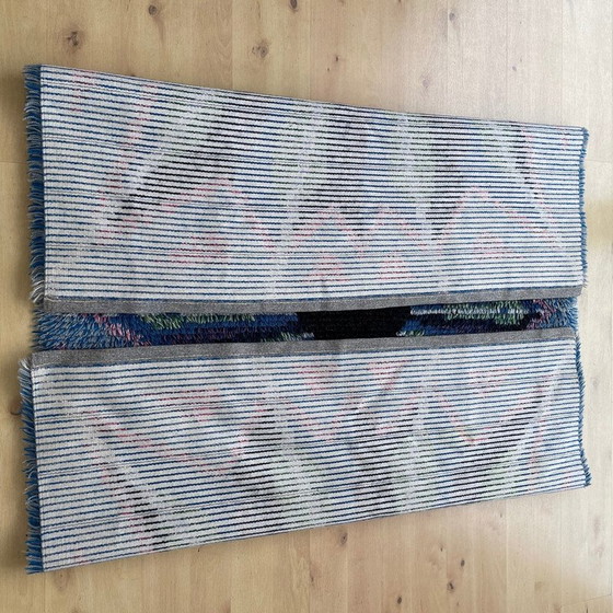 Image 1 of Scandinavian vintage wool rug Rya, Sweden 1960