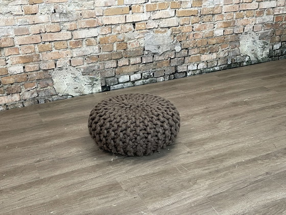 Image 1 of Thomas Eyck Urchin Pouf Gray