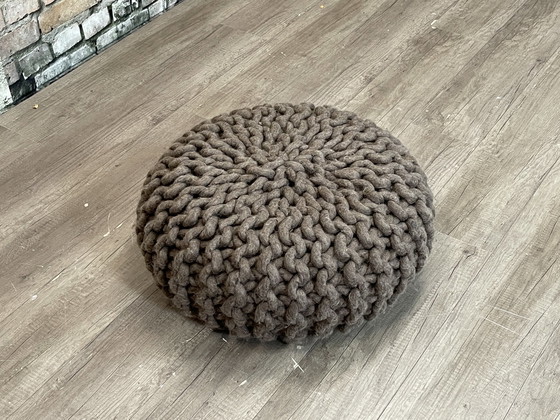 Image 1 of Thomas Eyck Urchin Pouf Gray