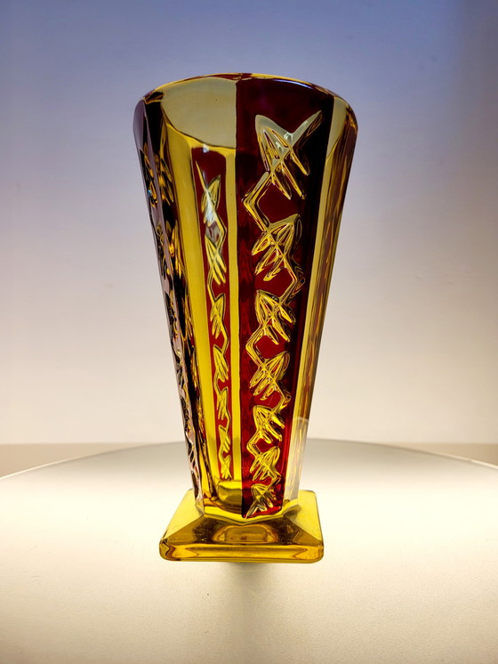 Image 1 of H. Markhbeinn Vase, model Pompei, art deco, 1932, Paris