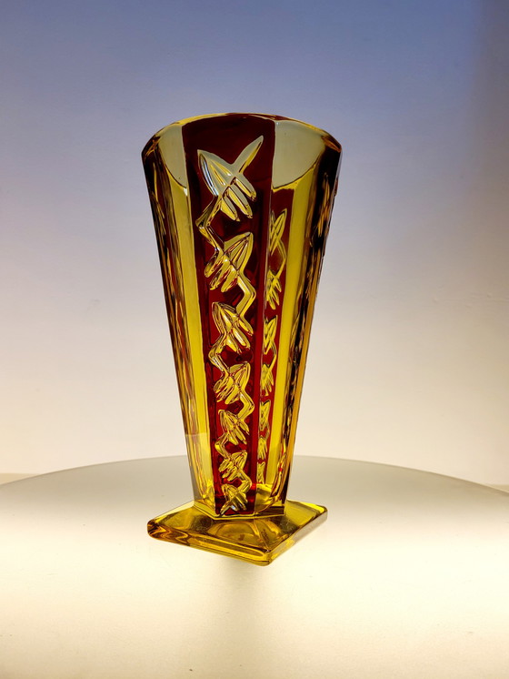 Image 1 of H. Markhbeinn Vase, model Pompei, art deco, 1932, Paris