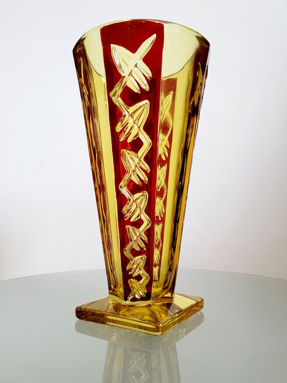 Image 1 of H. Markhbeinn Vase, model Pompei, art deco, 1932, Paris