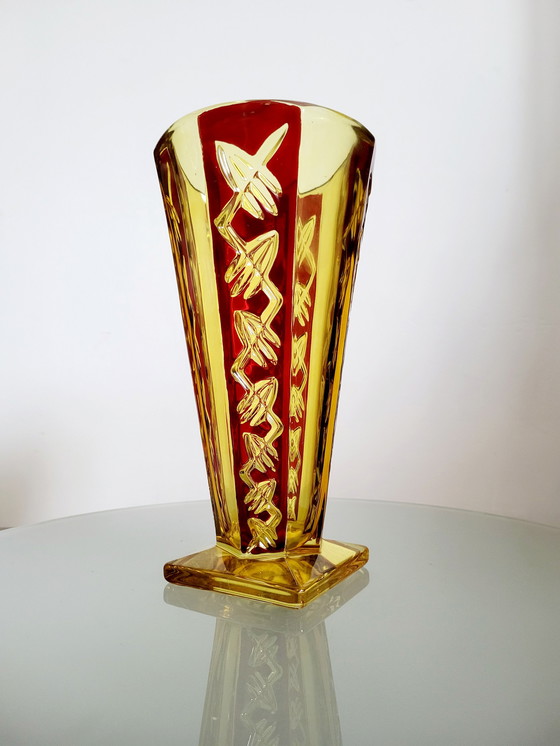 Image 1 of H. Markhbeinn Vase, model Pompei, art deco, 1932, Paris