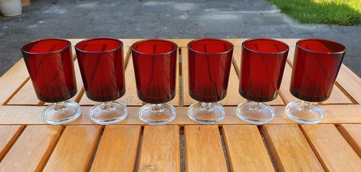 6x verres à liqueur Luminarc Verrerie D'Arques