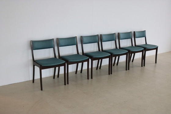 Image 1 of set of 6 dining room chairs