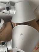 2x Artemide Tolomeo wall lamp