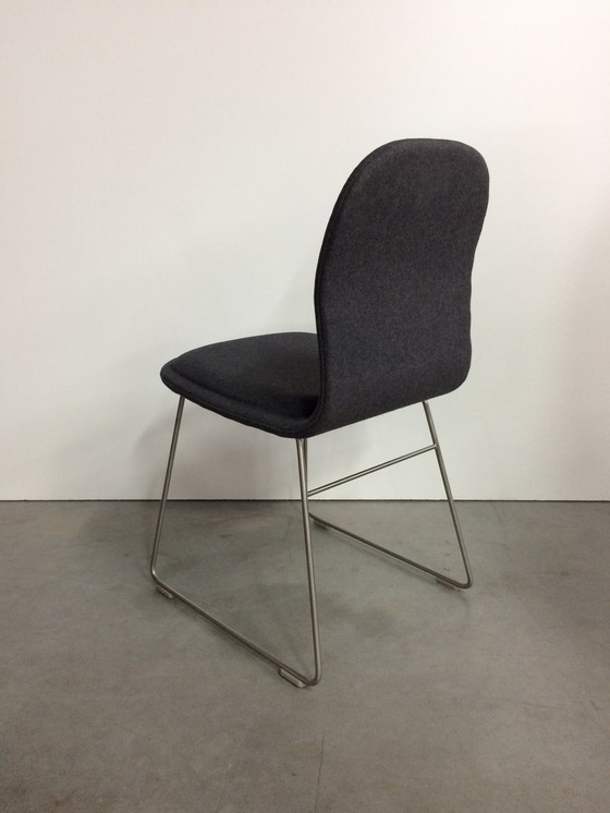 Image 1 of Chaise Hi-Pad gris Cappellini