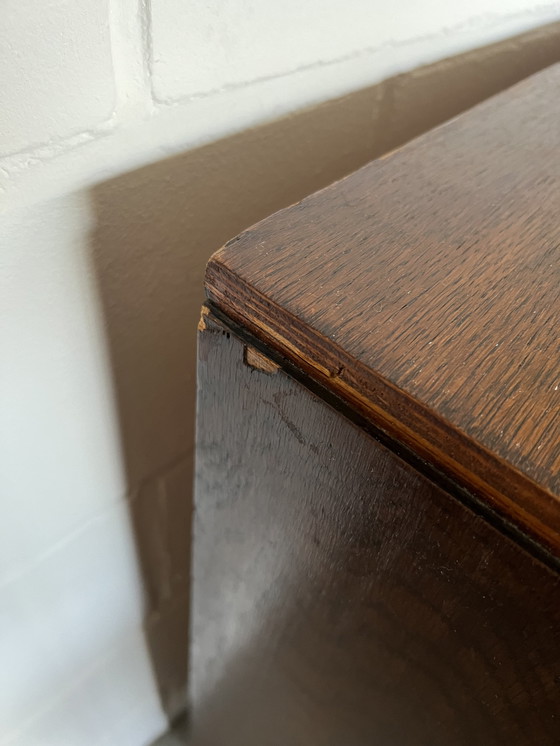 Image 1 of Art Deco chests of drawers with special veneer.