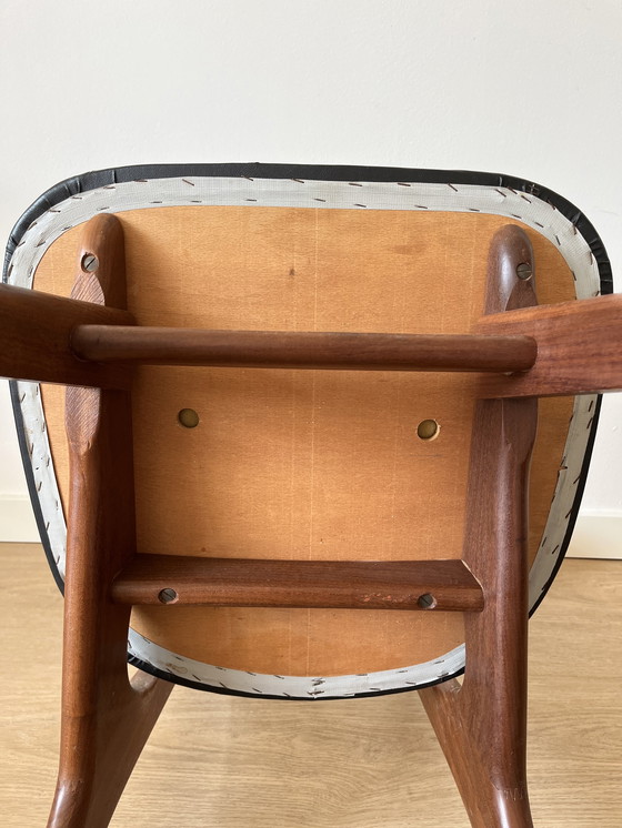 Image 1 of Dining chairs by Louis van Teeffelen for WéBé