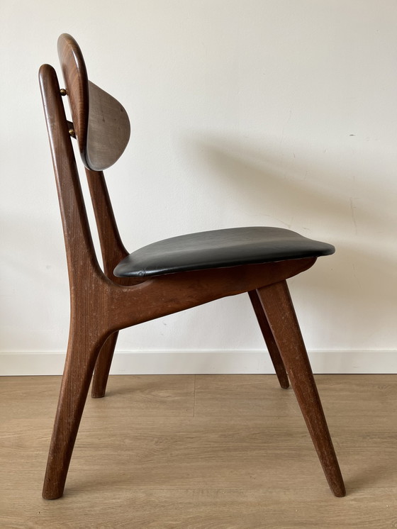 Image 1 of Dining chairs by Louis van Teeffelen for WéBé