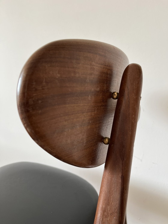 Image 1 of Dining chairs by Louis van Teeffelen for WéBé