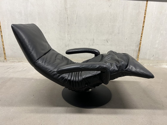 Image 1 of Jori Yoga Relax armchair black leather